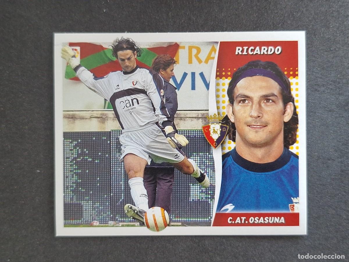 Cromos de f&uacute;tbol: L6 RICARDO C. A. OSASUNA LIGA ESTE 2006 2007 06 07 NUNCA PEGADO SIN PEGAR