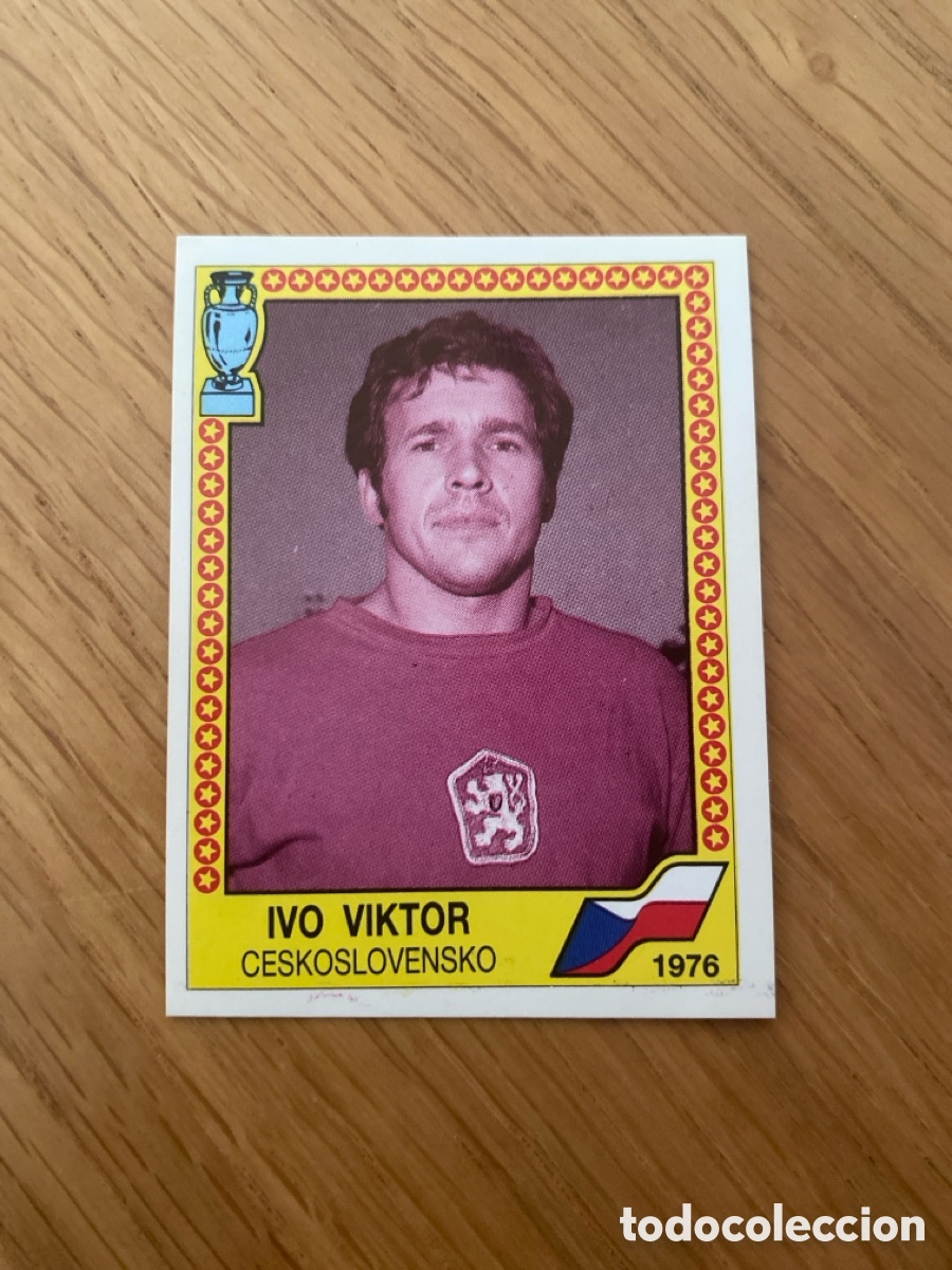 Cromos de f&uacute;tbol: Cromo panini euro 88 Alemania n&uacute;mero 14 Viktor Ivo - Sticker album eurocup 1988 Germany