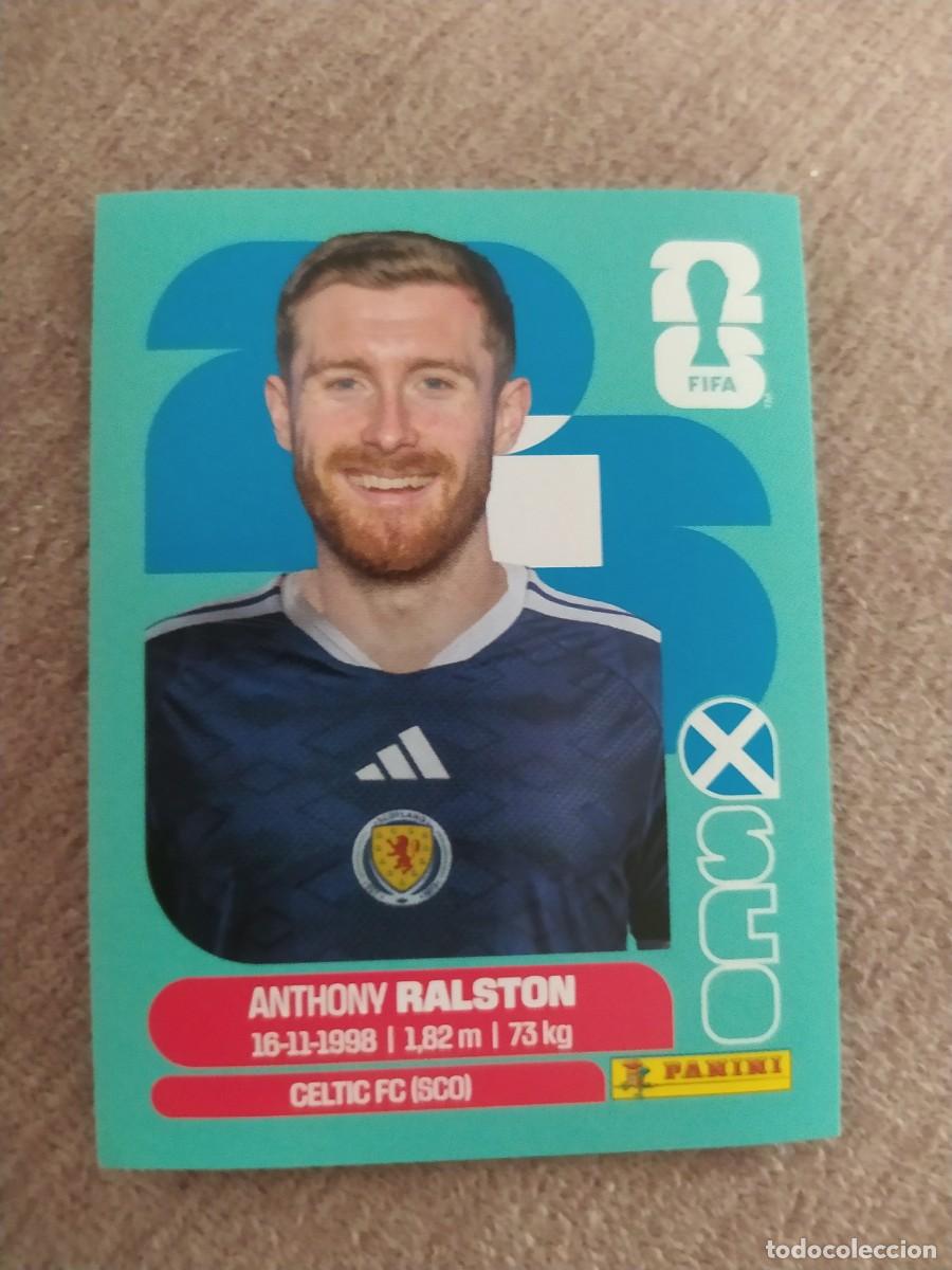 Cromos de f&uacute;tbol: SCO 09 Anthony RALSTON 9 Escocia Mundial 2026 Panini