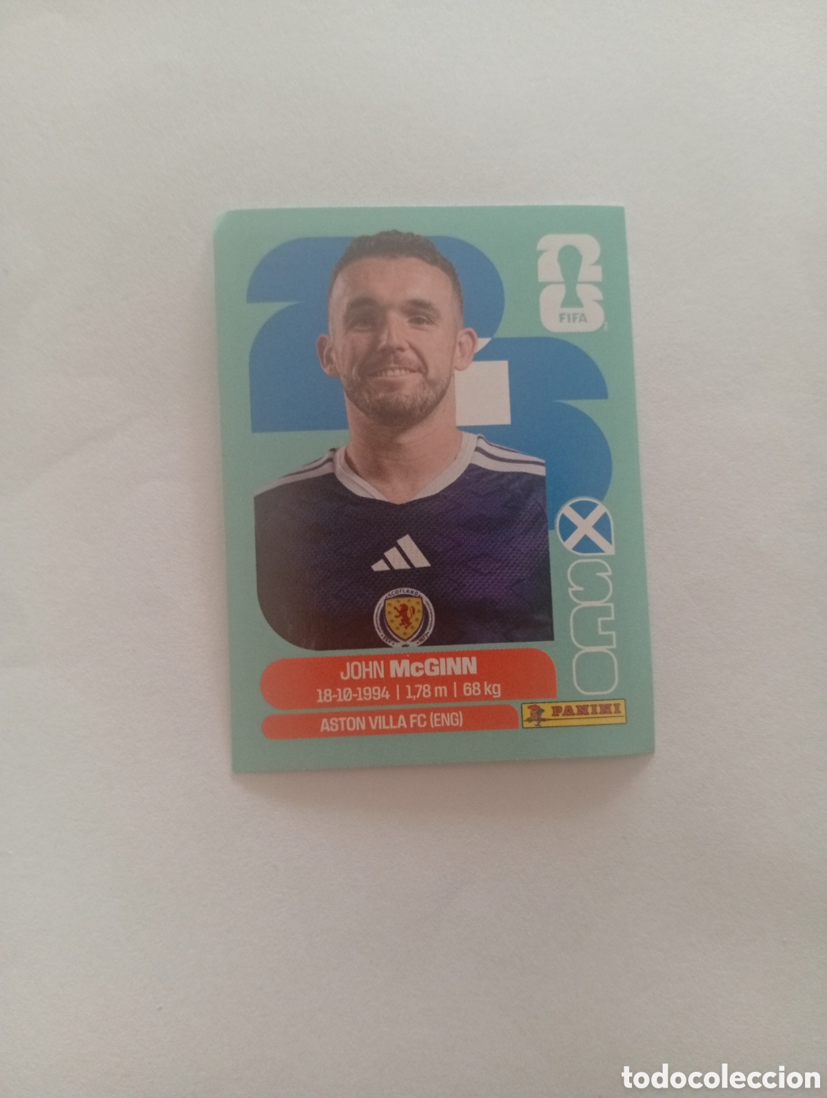 Cromos de f&uacute;tbol: SCO 17 World Cup 26 Panini