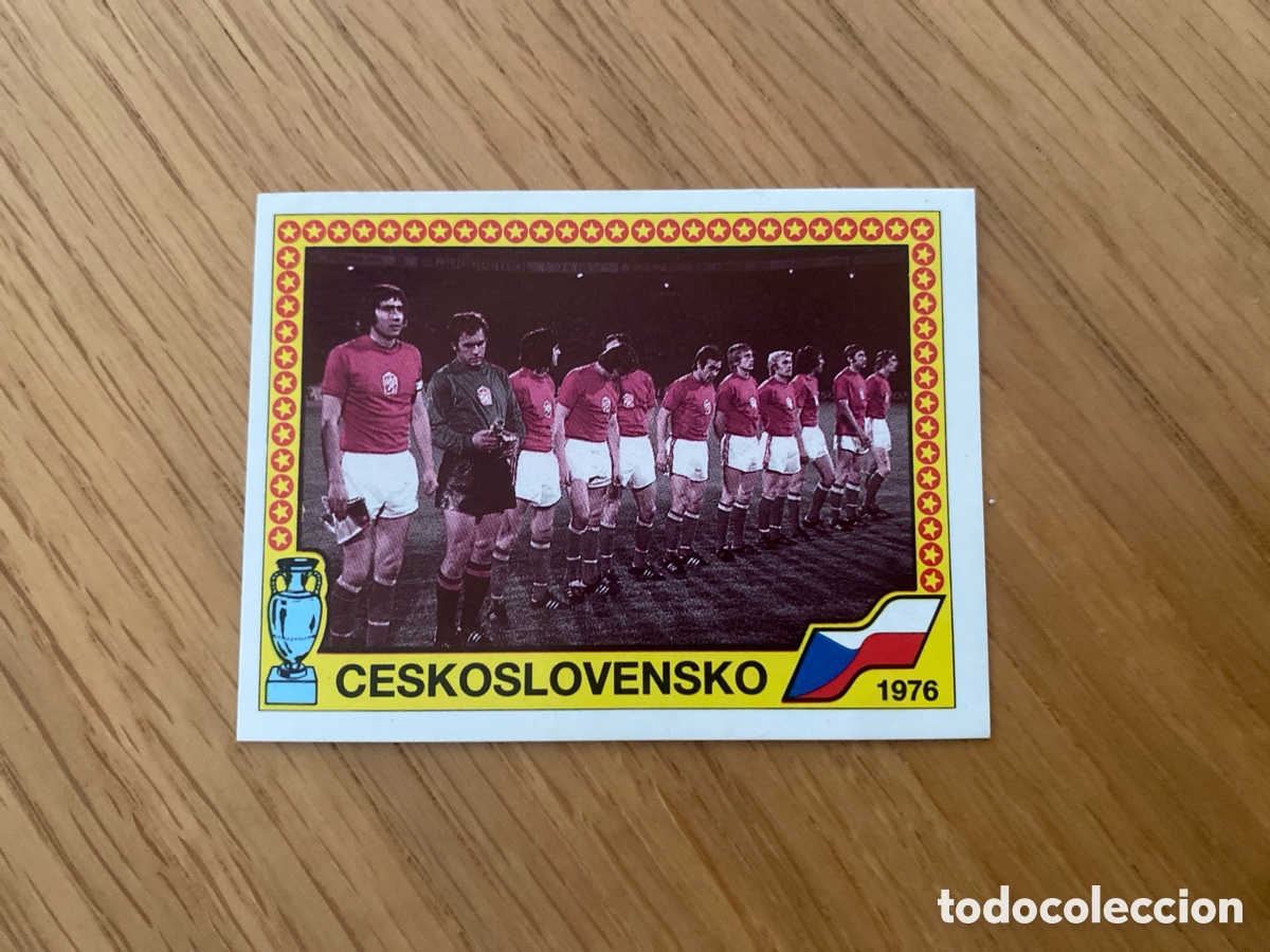Cromos de f&uacute;tbol: Cromo panini euro 88 Alemania n&uacute;mero 13 Checoslovaquia - Sticker album eurocup 1988 Germany