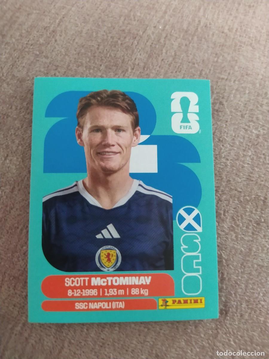 Cromos de f&uacute;tbol: SCO 11 Scott McTOMINAY Escocia Mundial 2026 Panini