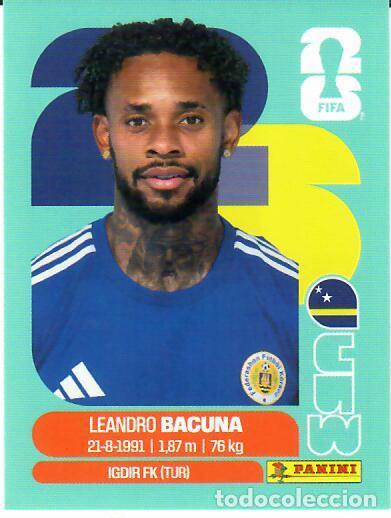 Cromos de f&uacute;tbol: CROMO PANINI MUNDIAL WORLD CUP 2026 - CUW12 CUW 12 - LEANDRO BACUNA - CURA&Ccedil;AO