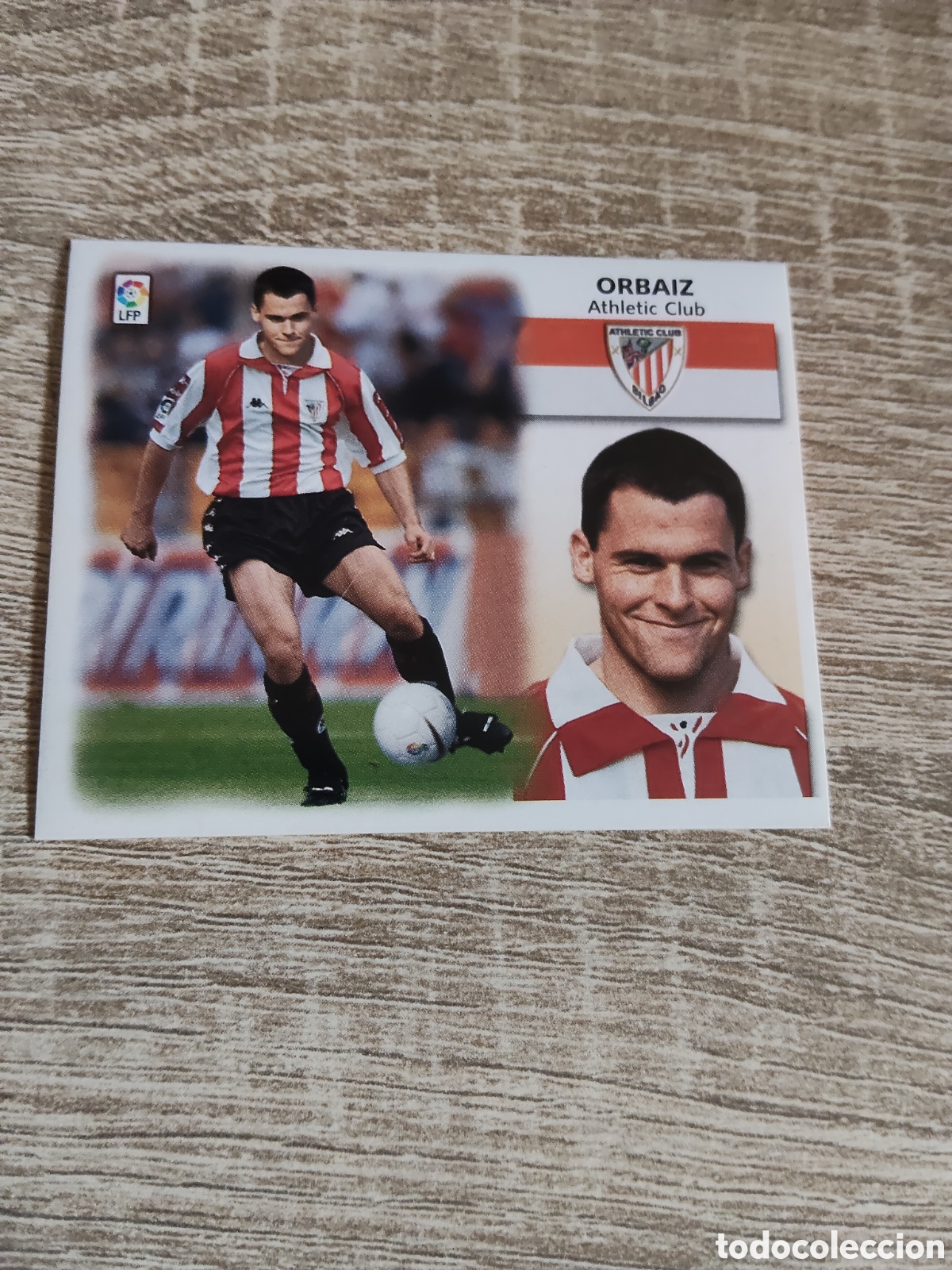Cromos de f&uacute;tbol: Orbaiz fichaje 3 Athletic de Bilbao liga 1999 2000 99 00 ediciones este nuevo