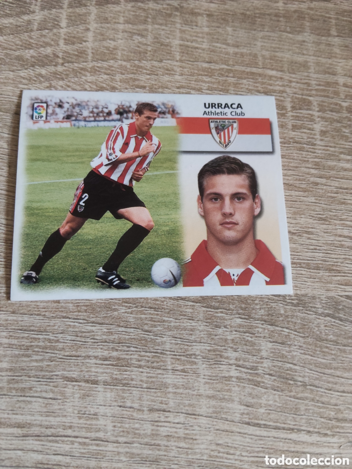 Figurine di Calcio: Urraca fichaje 3 bis Athletic de Bilbao liga 1999 2000 99 00 ediciones este nuevo