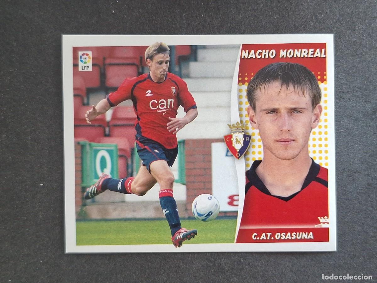 Figurine di Calcio: L6 NACHO MONREAL C. A. OSASUNA LIGA ESTE 2006 2007 06 07 NUNCA PEGADO SIN PEGAR