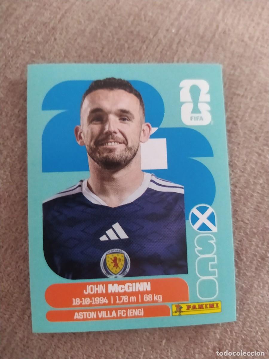 Figurine di Calcio: SCO 17 John McGINN Escocia Mundial 2026 Panini