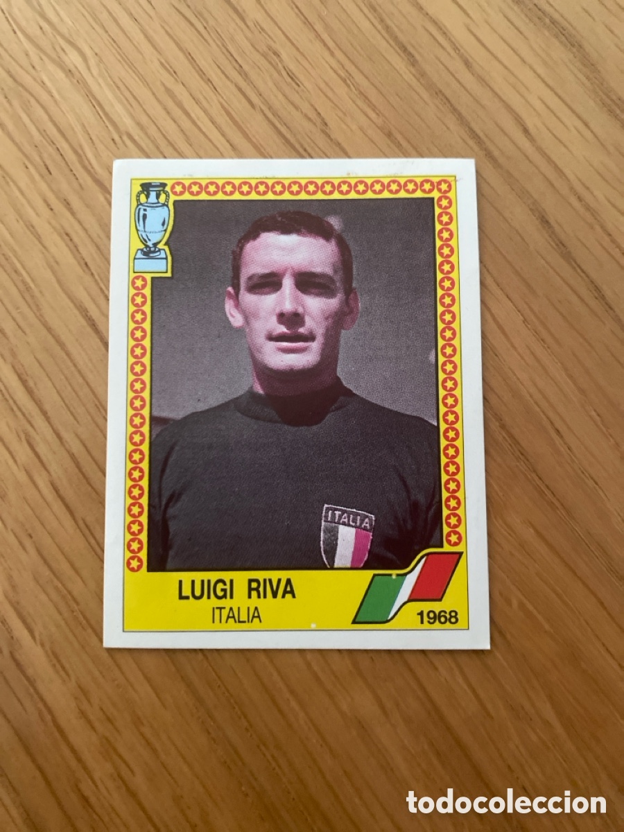 Figurine di Calcio: Cromo panini euro 88 Alemania n&uacute;mero 6 Riva - Sticker album eurocup 1988 Germany