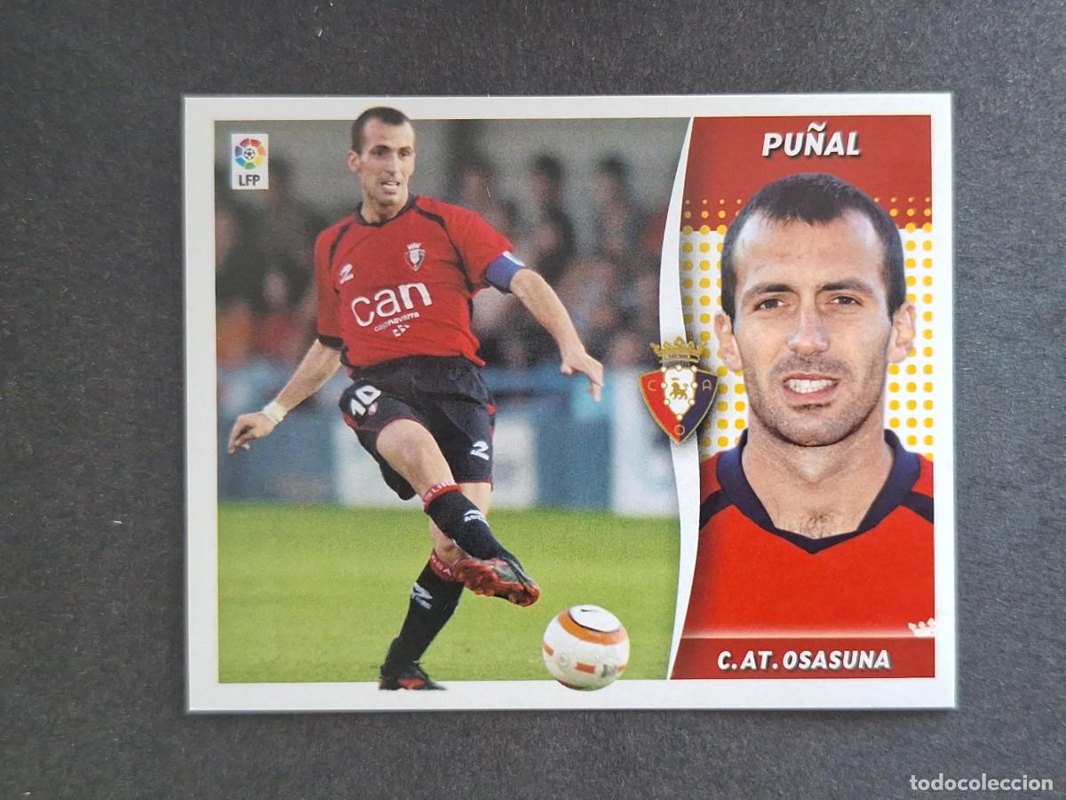 Figurine di Calcio: L6 PU&Ntilde;AL C. A. OSASUNA LIGA ESTE 2006 2007 06 07 NUNCA PEGADO SIN PEGAR