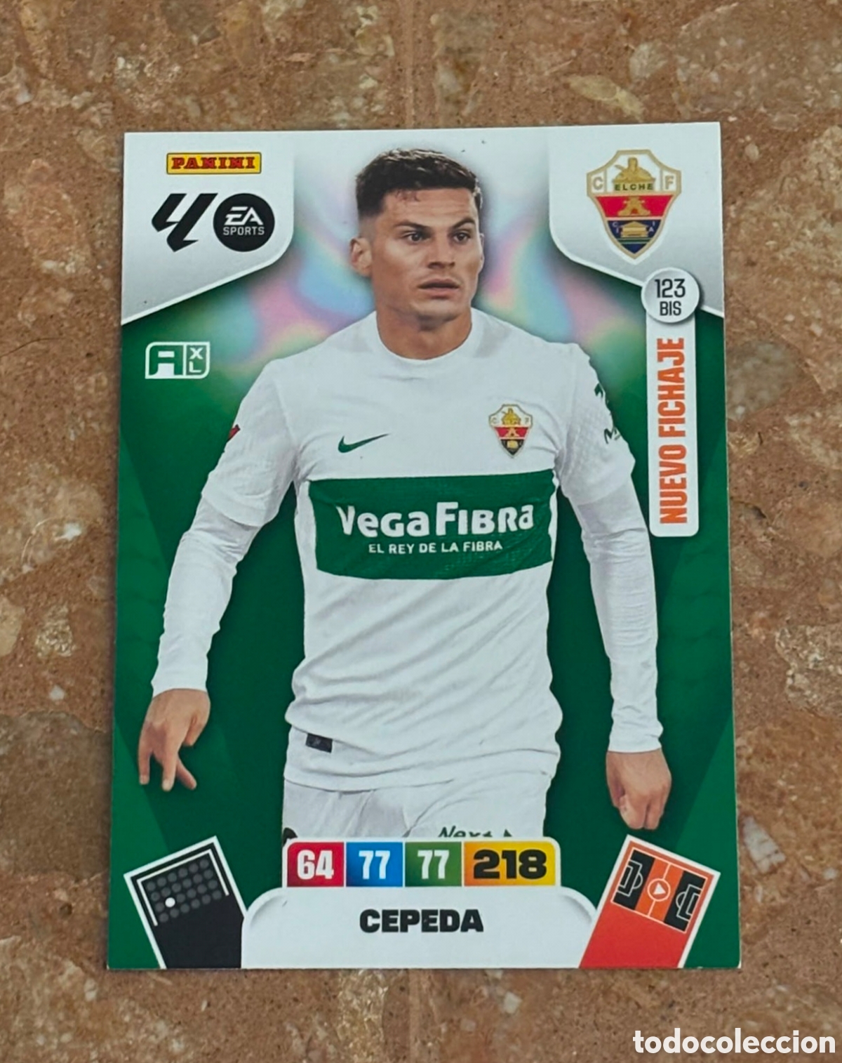 Figurine di Calcio: ADRENALYN XL 2025 2026 / 25 26 NUEVO FICHAJE 123 BIS CEPEDA - ELCHE
