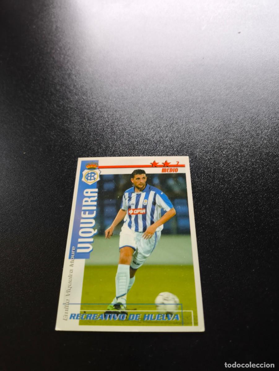 Figurine di Calcio: Viqueira RECREATIVO DE HUELVA FUTBOL MATCH TOTAL LIGA 2002 2003 02 03 NO PANINI ESTE ADRENALYN