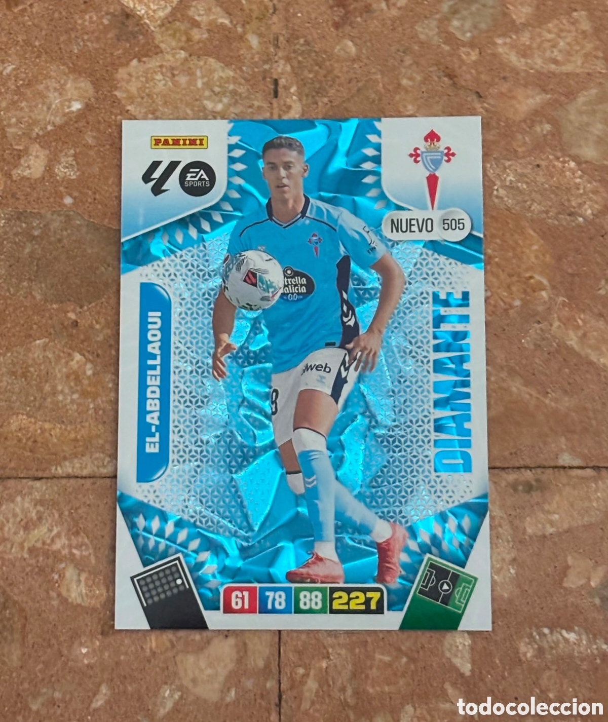 Cromos de f&uacute;tbol: ADRENALYN XL 2025 2026 / 25 26 NUEVO DIAMANTE 505 EL-ABDELLAOUI - CELTA