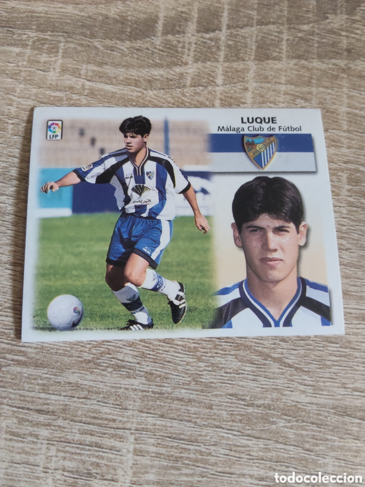 Cromos de f&uacute;tbol: Luque fichaje 5 bis M&aacute;laga liga 1999 2000 99 00 ediciones este nuevo