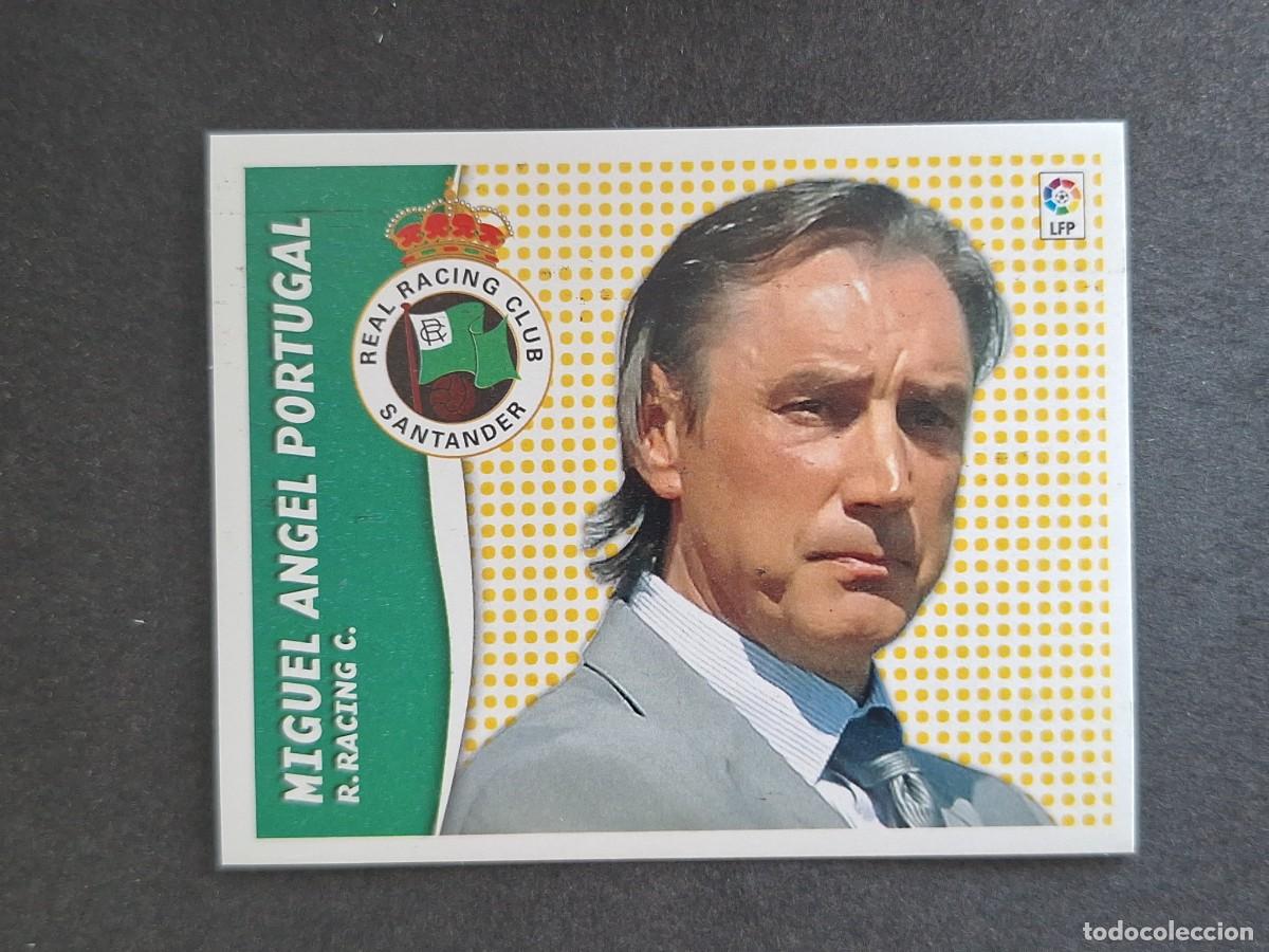 Cromos de f&uacute;tbol: L6 M. ANGEL PORTUGAL ENTRENADOR RACING DE SANTANDER LIGA ESTE 2006 2007 06 07 NUNCA PEGADO SIN PEGAR