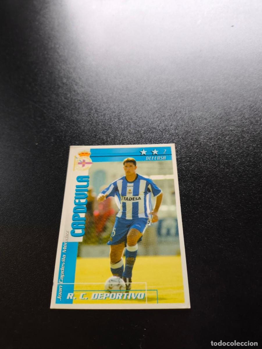 Cromos de f&uacute;tbol: Capdevila DEPORTIVO DE LA CORU&Ntilde;A FUTBOL MATCH TOTAL LIGA 2002 2003 02 03 NO PANINI ESTE ADRENALYN