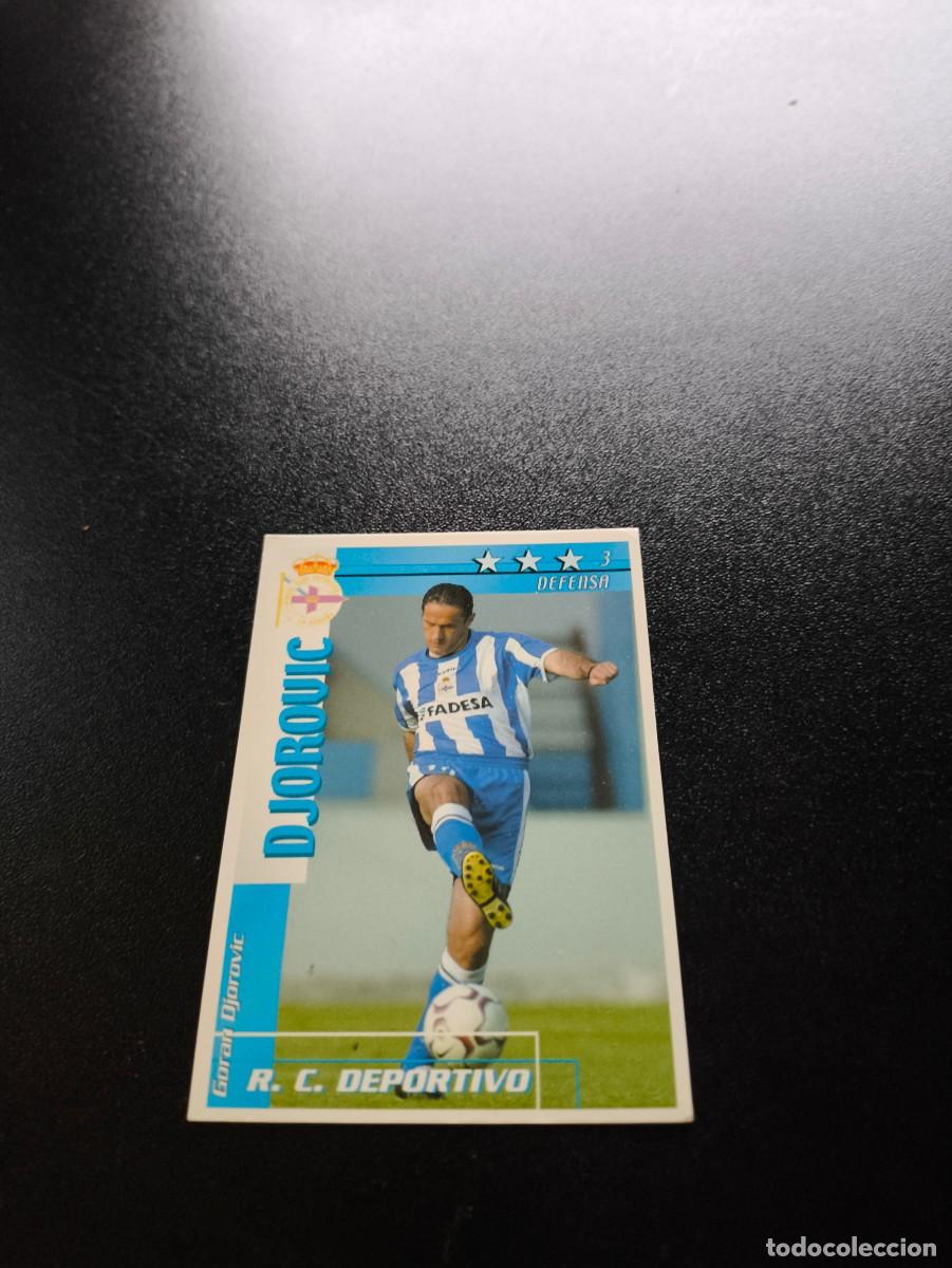 Cromos de f&uacute;tbol: Djorovic DEPORTIVO DE LA CORU&Ntilde;A FUTBOL MATCH TOTAL LIGA 2002 2003 02 03 NO PANINI ESTE ADRENALYN