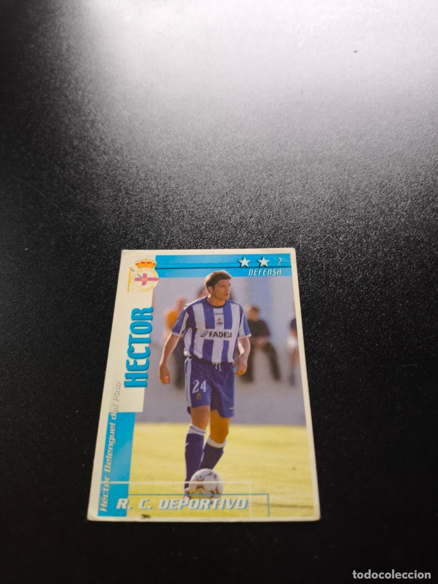 Cromos de f&uacute;tbol: H&eacute;ctor DEPORTIVO DE LA CORU&Ntilde;A FUTBOL MATCH TOTAL LIGA 2002 2003 02 03 NO PANINI ESTE ADRENALYN