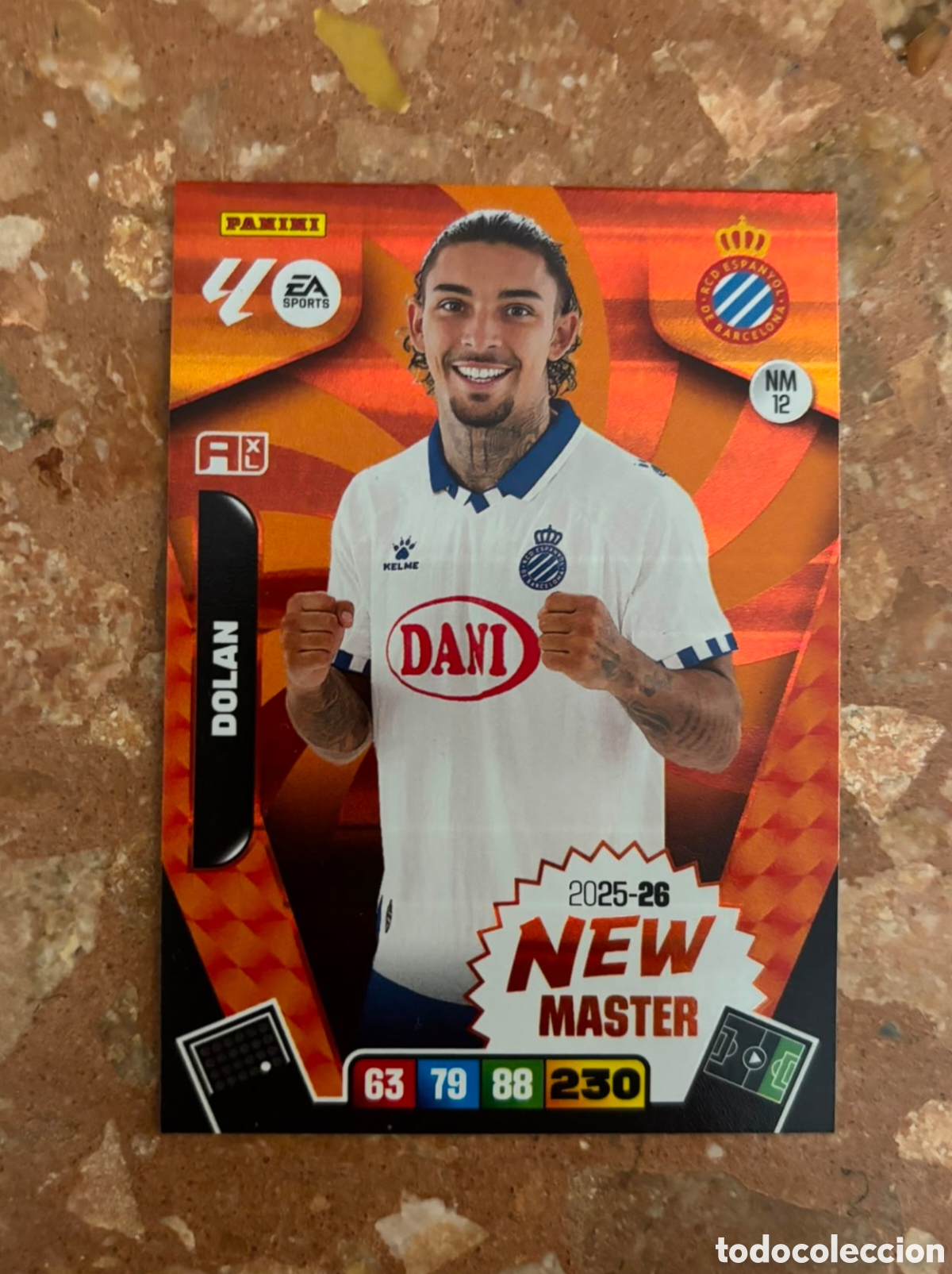 Cromos de f&uacute;tbol: ADRENALYN XL 2025 2026 / 25 26 NEW MASTER NM12 DOLAN - ESPANYOL