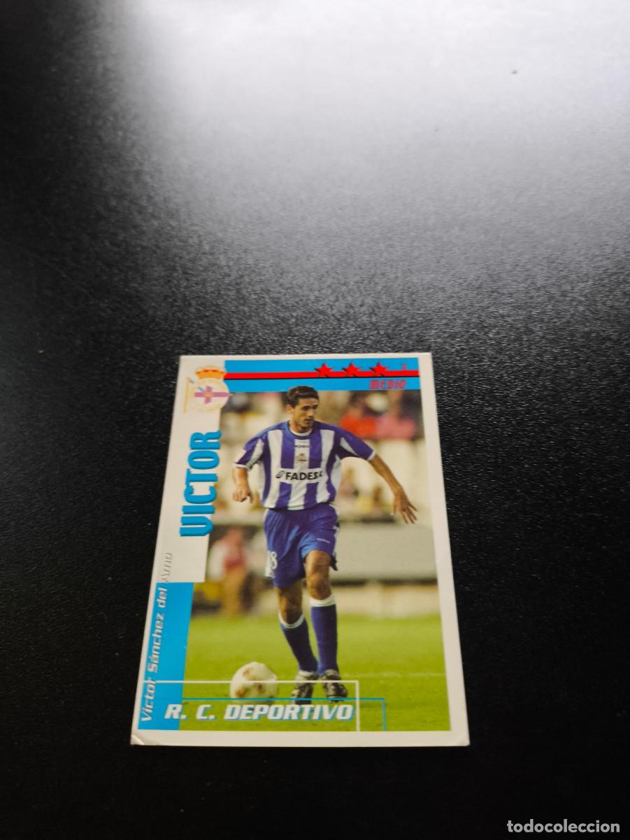 Cromos de f&uacute;tbol: V&iacute;ctor DEPORTIVO DE LA CORU&Ntilde;A FUTBOL MATCH TOTAL LIGA 2002 2003 02 03 NO PANINI ESTE ADRENALYN