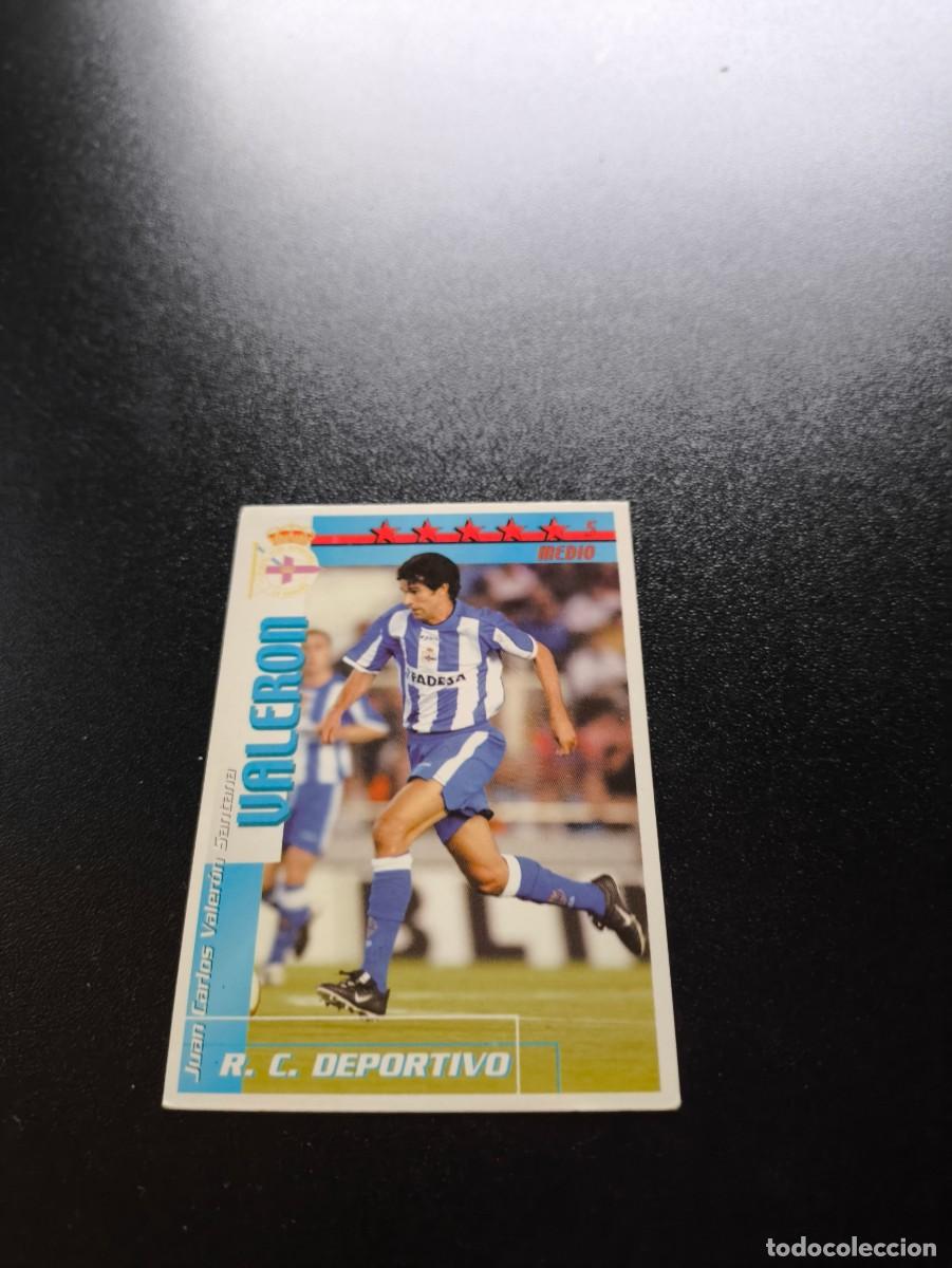Cromos de f&uacute;tbol: Valer&oacute;n DEPORTIVO DE LA CORU&Ntilde;A FUTBOL MATCH TOTAL LIGA 2002 2003 02 03 NO PANINI ESTE ADRENALYN