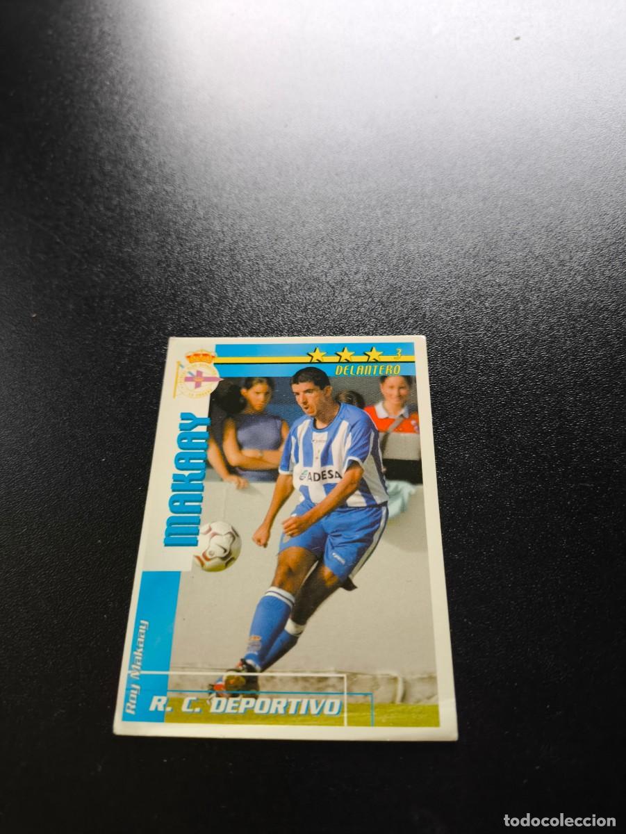 Cromos de f&uacute;tbol: Makaay DEPORTIVO DE LA CORU&Ntilde;A FUTBOL MATCH TOTAL LIGA 2002 2003 02 03 NO PANINI ESTE ADRENALYN