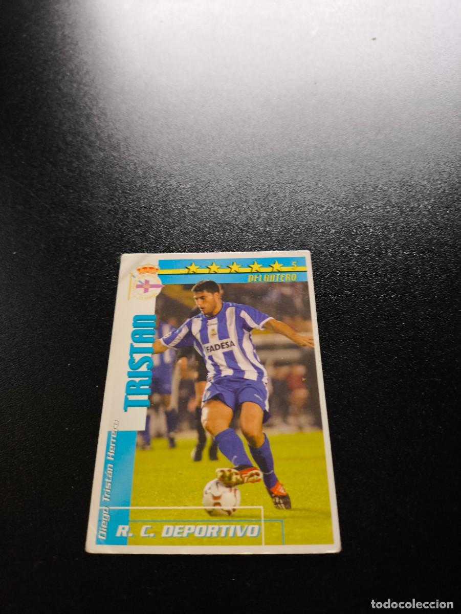 Cromos de f&uacute;tbol: Diego Trist&aacute;n DEPORTIVO DE LA CORU&Ntilde;A FUTBOL MATCH TOTAL LIGA 2002 2003 02 03 N PANINI ESTE ADRENALYN