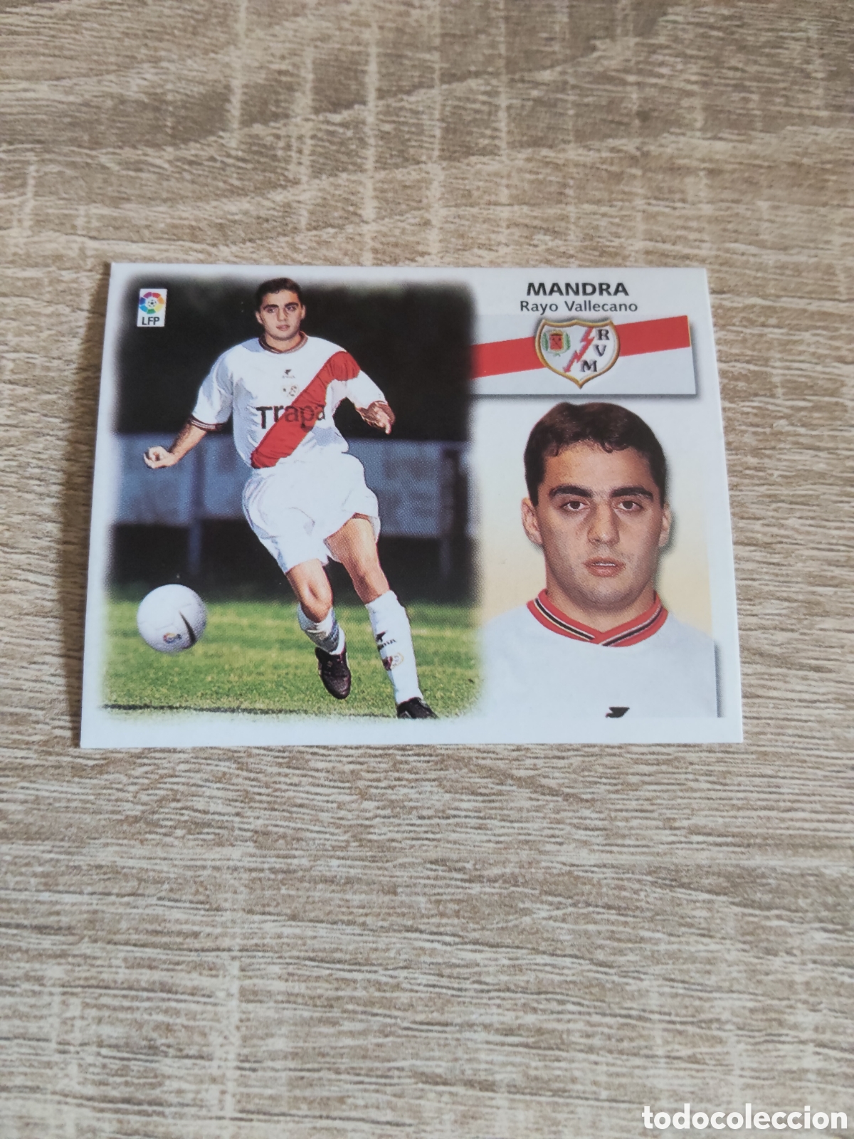 Cromos de f&uacute;tbol: Mandra fichaje 9 bis Rayo Vallecano liga 1999 2000 99 00 ediciones este nuevo