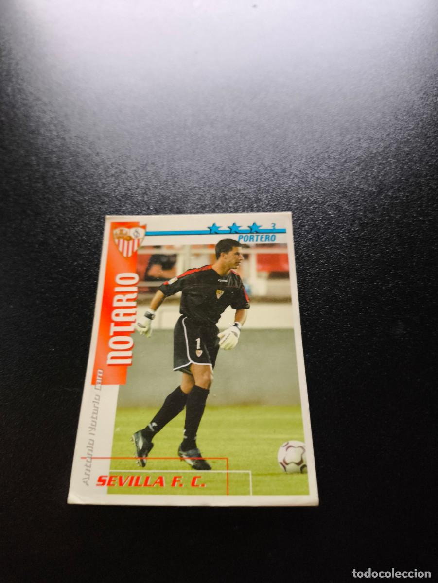 Cromos de f&uacute;tbol: Notario SEVILLA FUTBOL MATCH TOTAL LIGA 2002 2003 02 03 N PANINI ESTE ADRENALYN