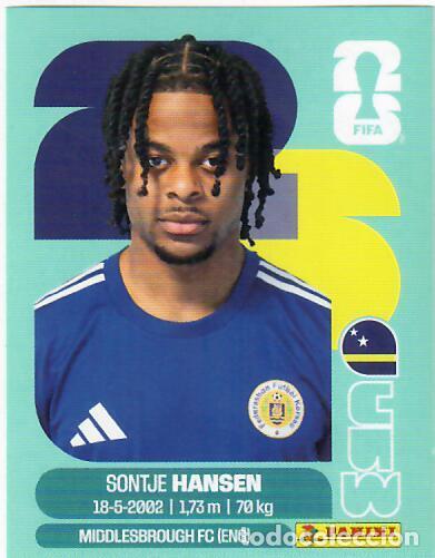Cromos de f&uacute;tbol: CROMO PANINI MUNDIAL WORLD CUP 2026 - CUW20 CUW 20 - HANSEN - CURA&Ccedil;AO