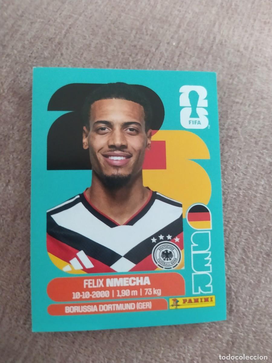 Cromos de f&uacute;tbol: GER 12 Felix NMECHA Alemania Mundial 2026 Panini