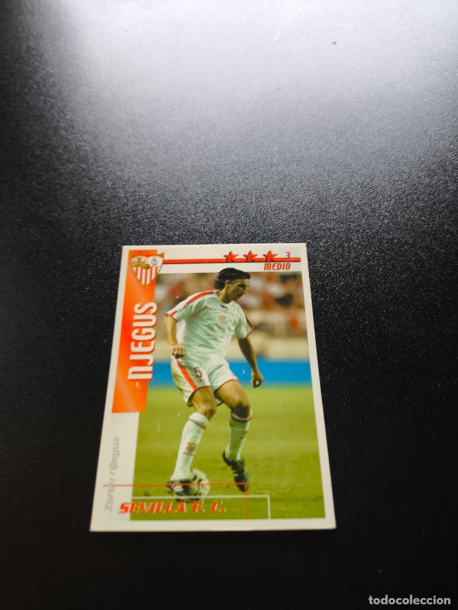 Cromos de f&uacute;tbol: Njegus SEVILLA FUTBOL MATCH TOTAL LIGA 2002 2003 02 03 N PANINI ESTE ADRENALYN