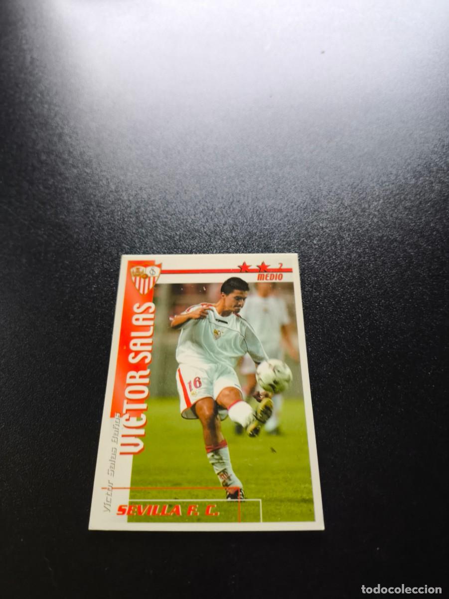 Cromos de f&uacute;tbol: V&iacute;ctor Salas SEVILLA FUTBOL MATCH TOTAL LIGA 2002 2003 02 03 N PANINI ESTE ADRENALYN