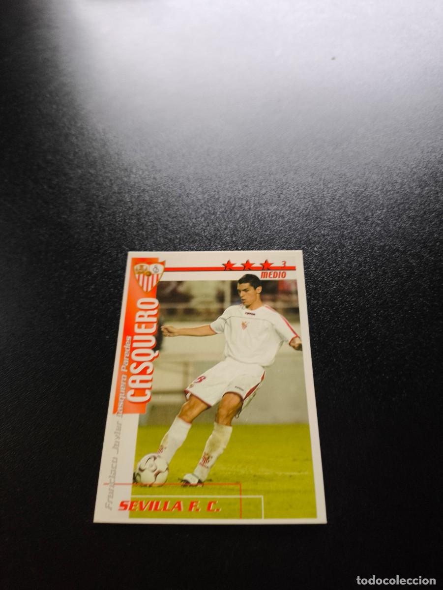 Cromos de f&uacute;tbol: Casquero SEVILLA FUTBOL MATCH TOTAL LIGA 2002 2003 02 03 N PANINI ESTE ADRENALYN