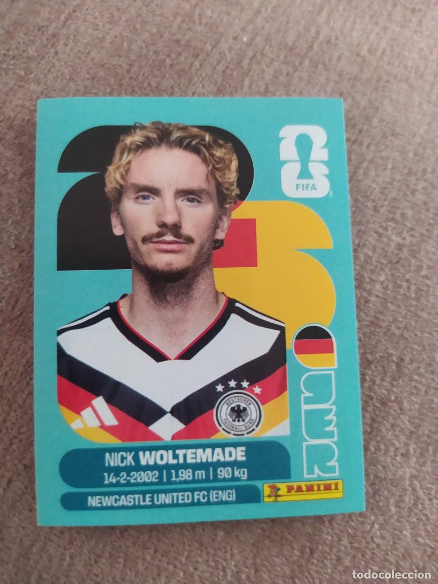Cromos de f&uacute;tbol: GER 20 Nick WOLTEMADE Alemania Mundial 2026 Panini