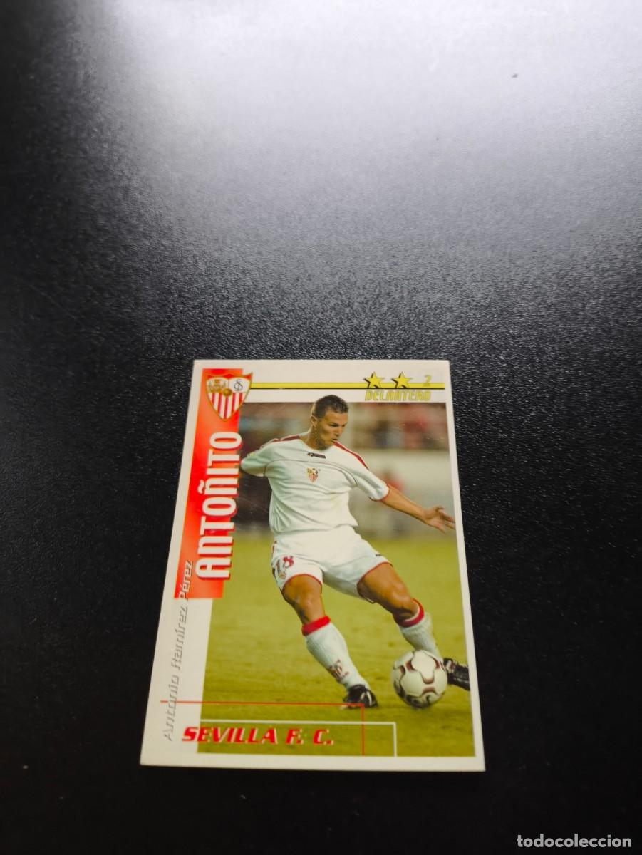 Cromos de f&uacute;tbol: Anto&ntilde;ito SEVILLA FUTBOL MATCH TOTAL LIGA 2002 2003 02 03 N PANINI ESTE ADRENALYN