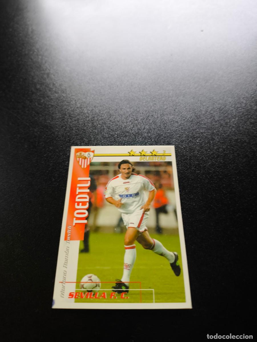 Cromos de f&uacute;tbol: Toedtli SEVILLA FUTBOL MATCH TOTAL LIGA 2002 2003 02 03 N PANINI ESTE ADRENALYN