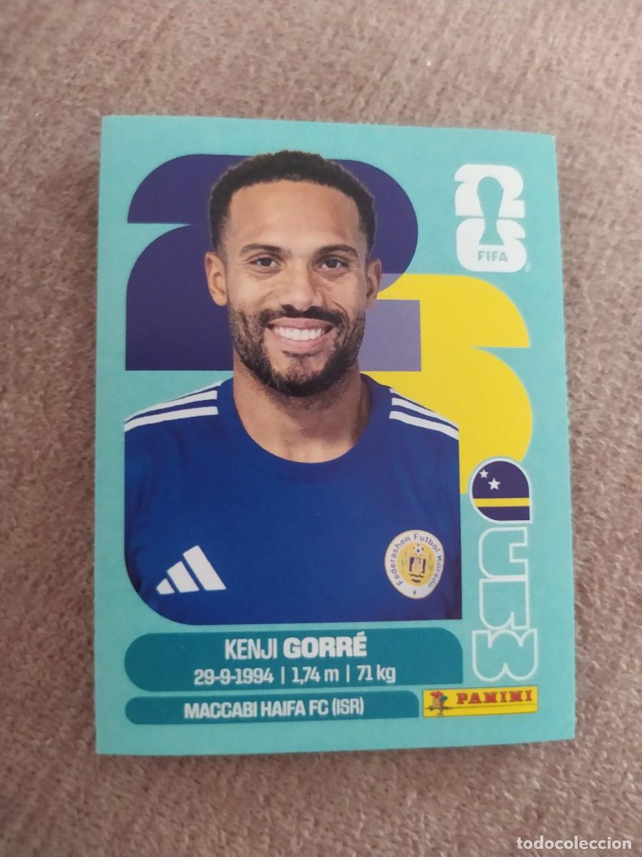 Cromos de f&uacute;tbol: CUW 15 Kenji GORRE Cura&ccedil;ao Curasao Mundial 2026 Panini