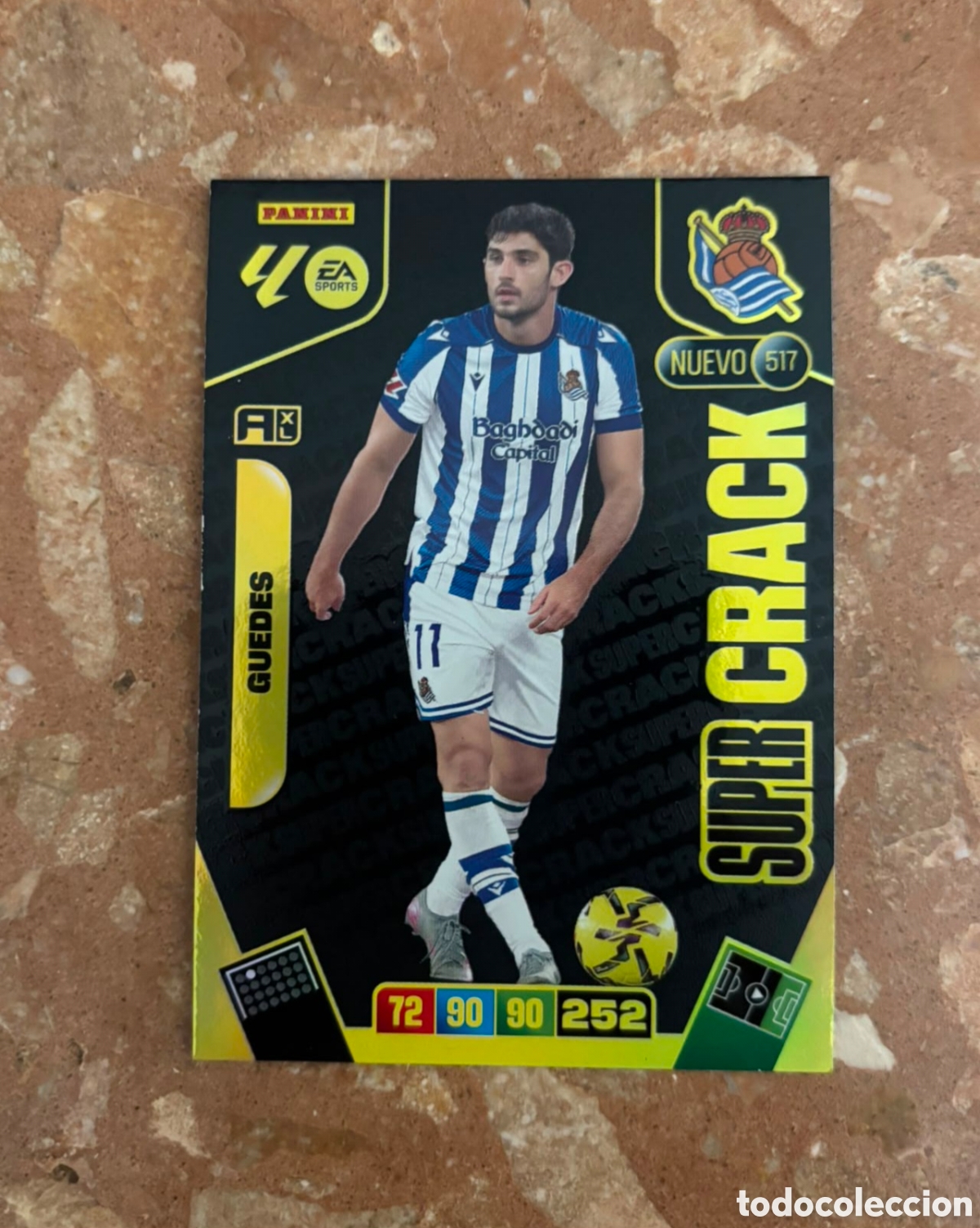 Cromos de f&uacute;tbol: ADRENALYN XL 2025 2026 / 25 26 NUEVO SUPER CRACK 517 GUEDES - REAL SOCIEDAD