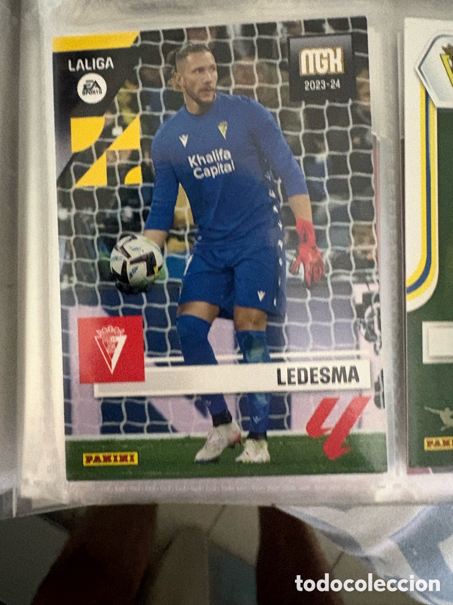 Cromos de f&uacute;tbol: MEGACRACKS MGK 2023 2024 23 24 - PANINI - N&ordm; 128 LEDESMA CADIZ
