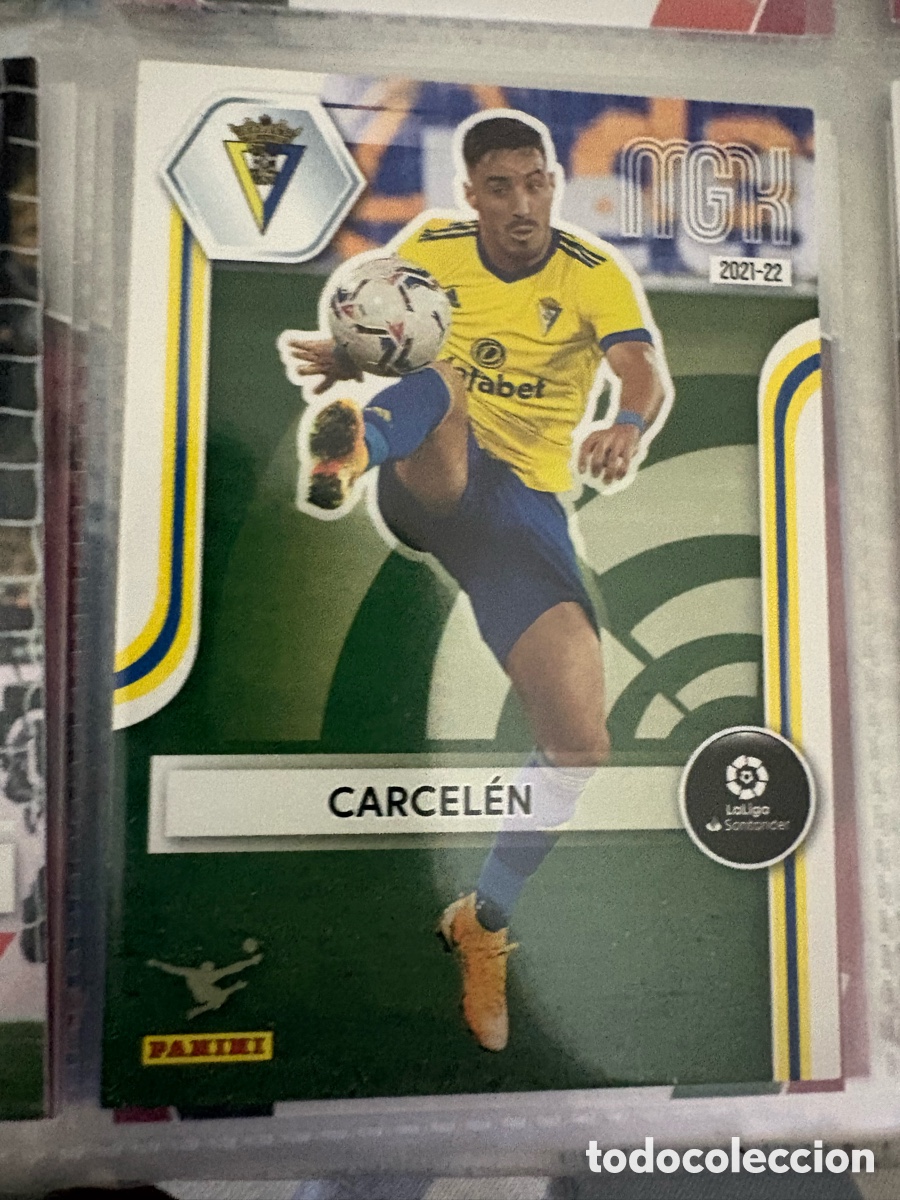 Cromos de f&uacute;tbol: MEGACRACKS 2021 2022 - 94 CARCELEN - CADIZ - MGK 21 22 - PANINI - LA LIGA
