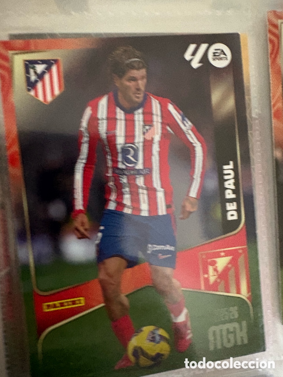 Cromos de f&uacute;tbol: C3792. N&ordm; 64 DE PAUL ATLETICO MADRID MGK MEGACRACKS 25 26 2025 2026