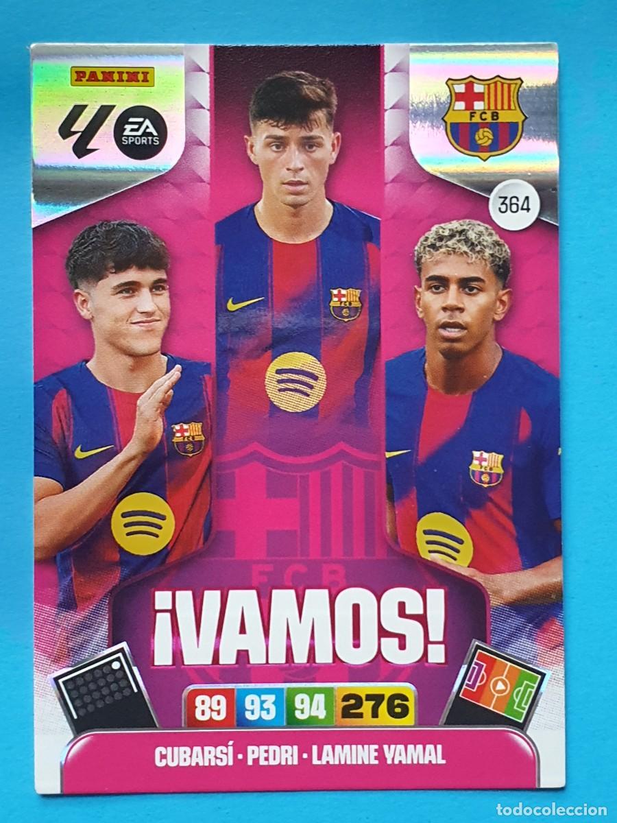 Cromos de f&uacute;tbol: Vamos! #364 CUBARS&Iacute;-PEDRI-LAMINE YAMAL (FC Barcelona) - Adrenalyn XL LaLiga 2025-26
