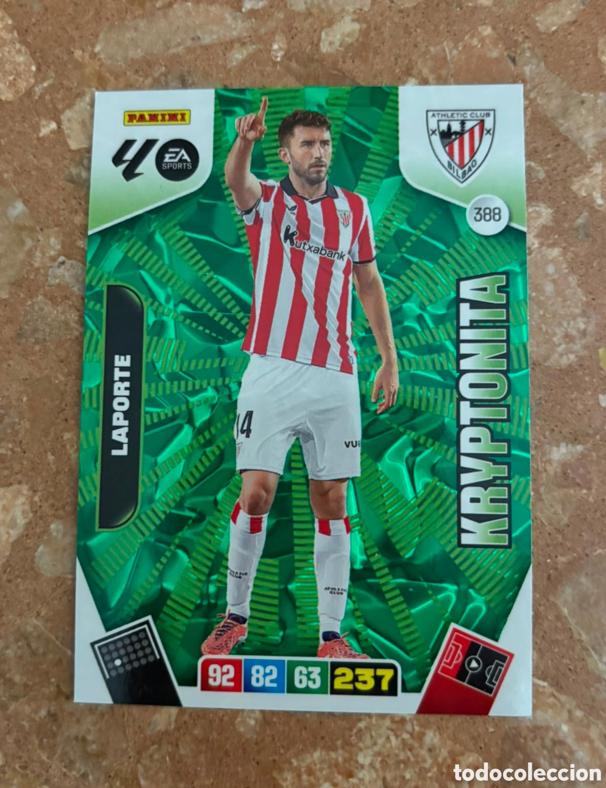 Cromos de f&uacute;tbol: ADRENALYN XL 2025 2026 / 25 26 KRYPTONITA 388 LAPORTE - ATHLETIC CLUB