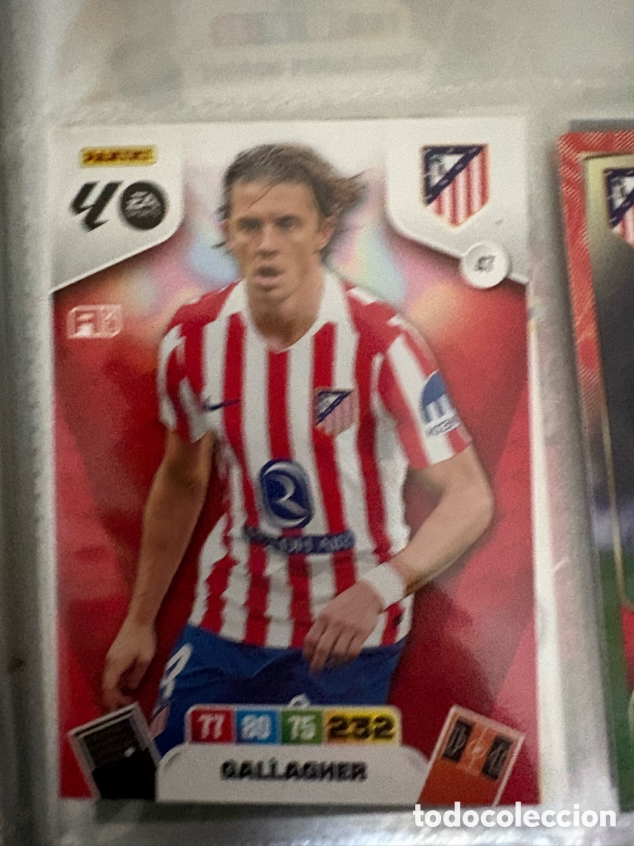Cromos de f&uacute;tbol: 47 GALLAGHER ATLETICO DE MADRID ⚽ LIGA ADRENALYN XL 2025 2026 25 26 ⚽