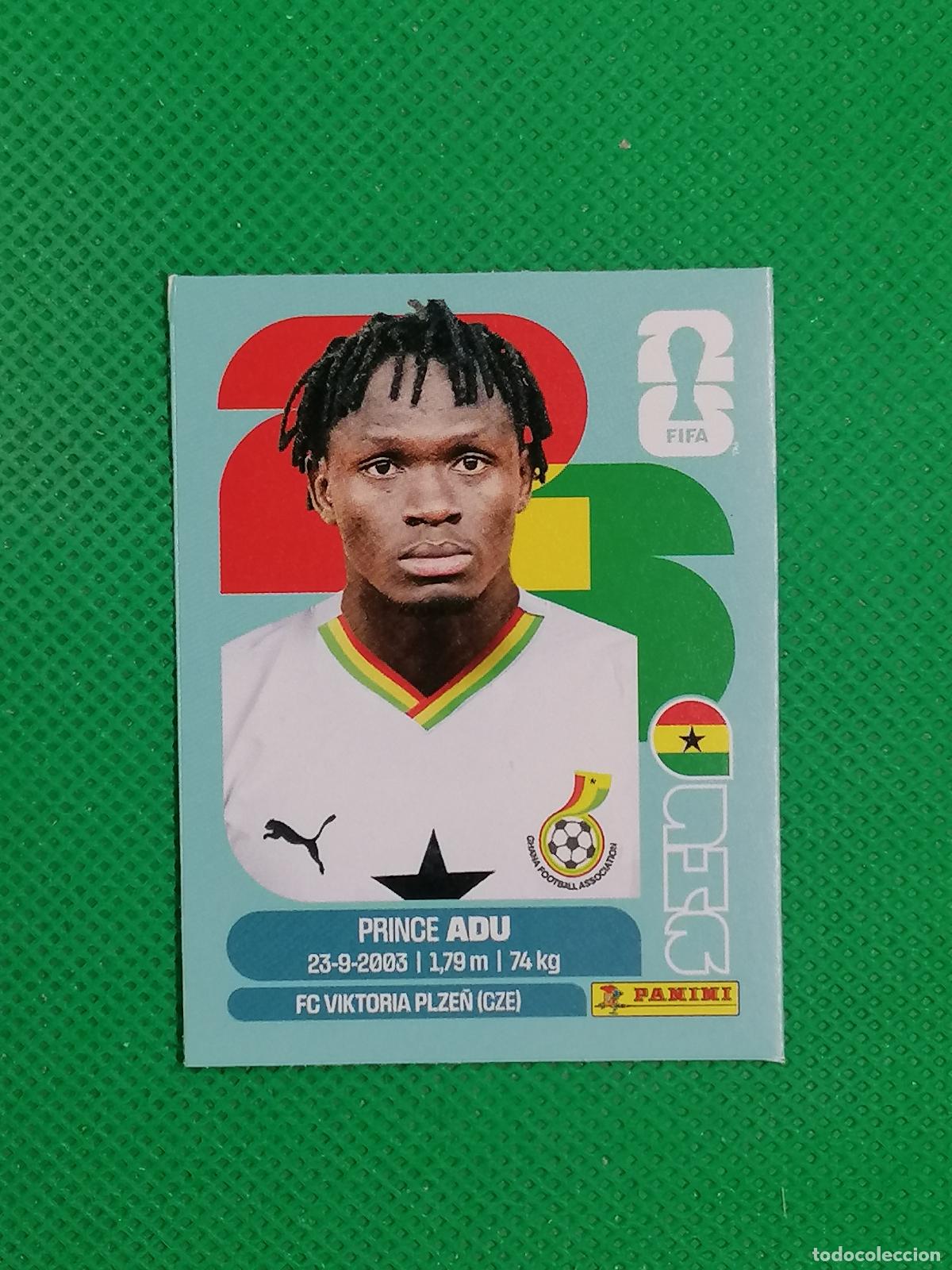 Cromos de f&uacute;tbol: PRINCE ADU GHANA GHA UPDATE SET ⚽ PANINI FIFA MUNDIAL WORLD CUP 26 2026 STICKER ⚽
