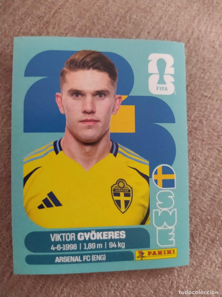 Cromos de f&uacute;tbol: SWE 20 Viktor GYOKERES Suecia Mundial 2026 Panini