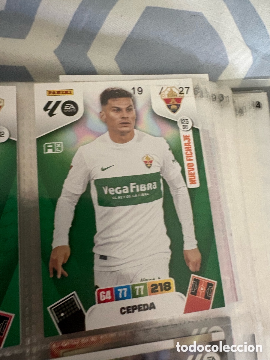Cromos de f&uacute;tbol: PANINI ADRENALYN 25/26 2025/2026 #123 BIS CEPEDA (ELCHE C.F.)