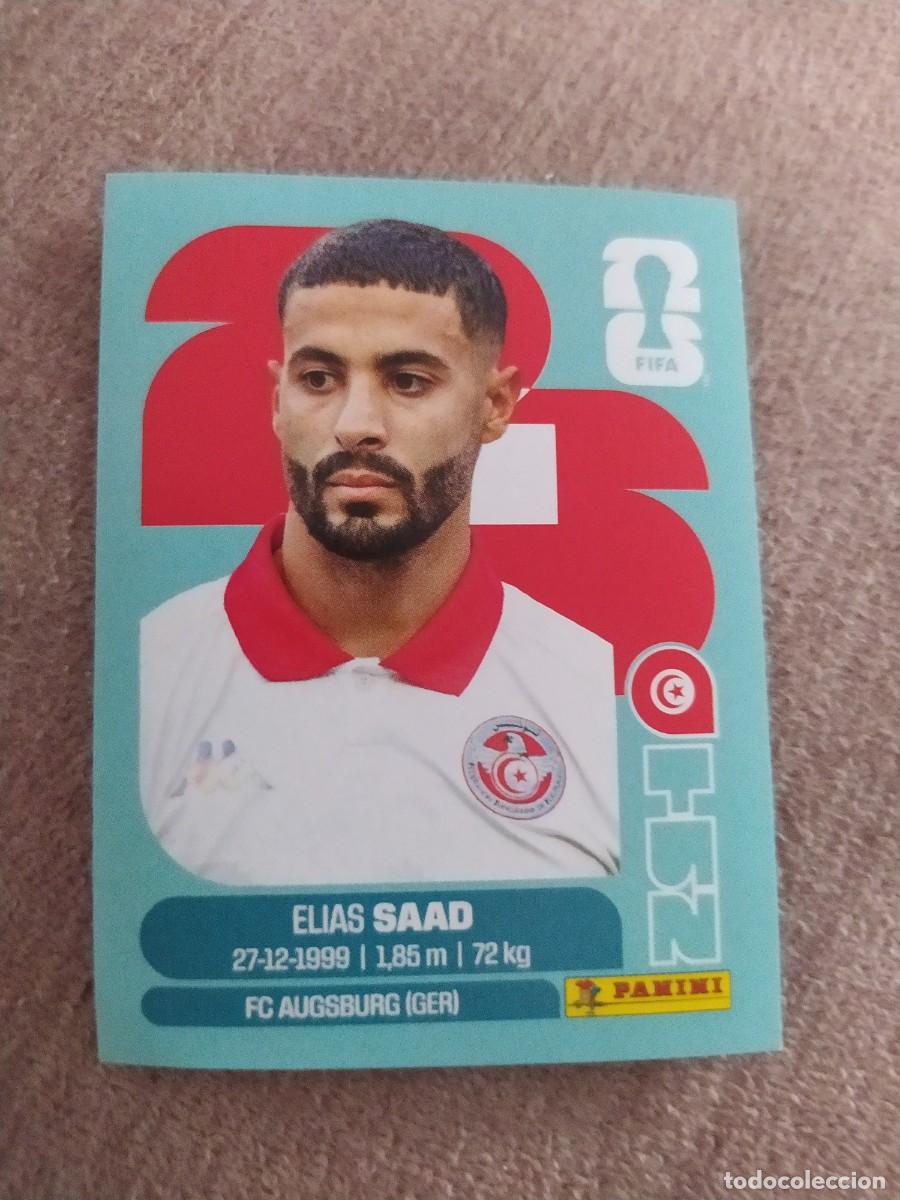 Cromos de f&uacute;tbol: TUN 16 El&iacute;as SAAD T&uacute;nez Mundial 2026 Panini