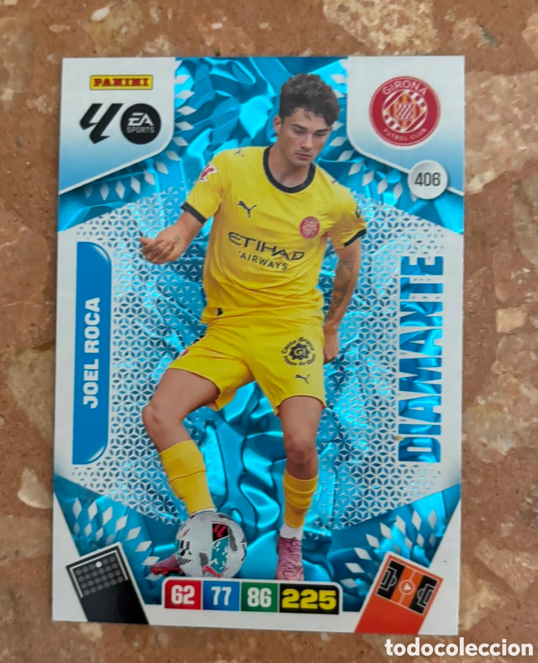 Cromos de f&uacute;tbol: ADRENALYN XL 2025 2026 / 25 26 DIAMANTE 406 JOEL ROCA - GIRONA
