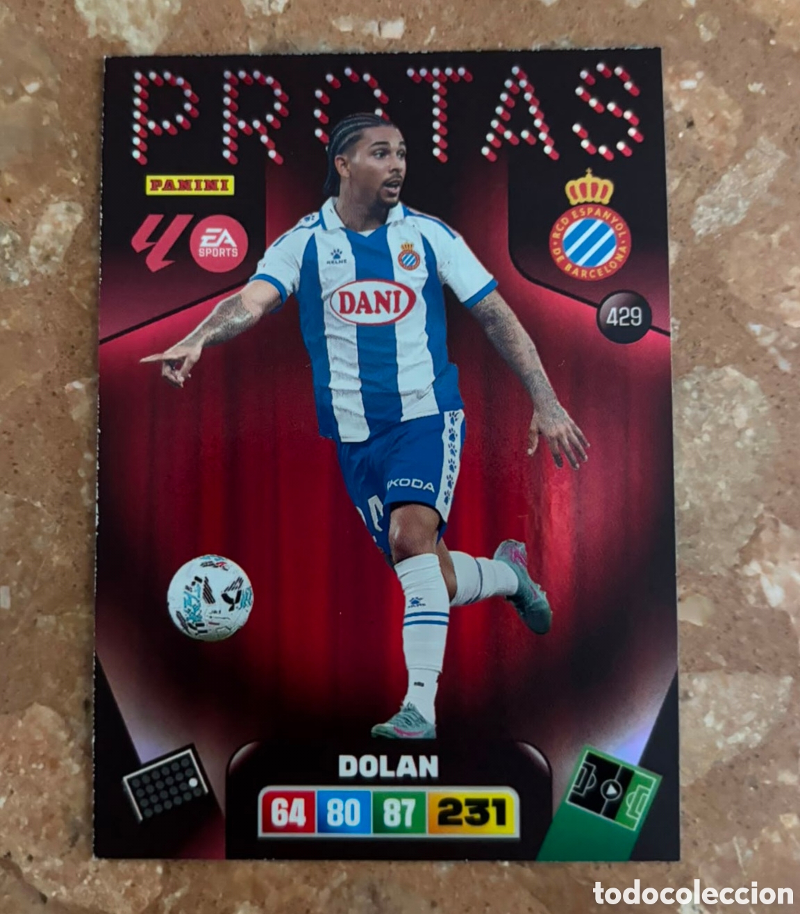 Cromos de f&uacute;tbol: ADRENALYN XL 2025 2026 / 25 26 PROTAS 429 DOLAN - ESPANYOL